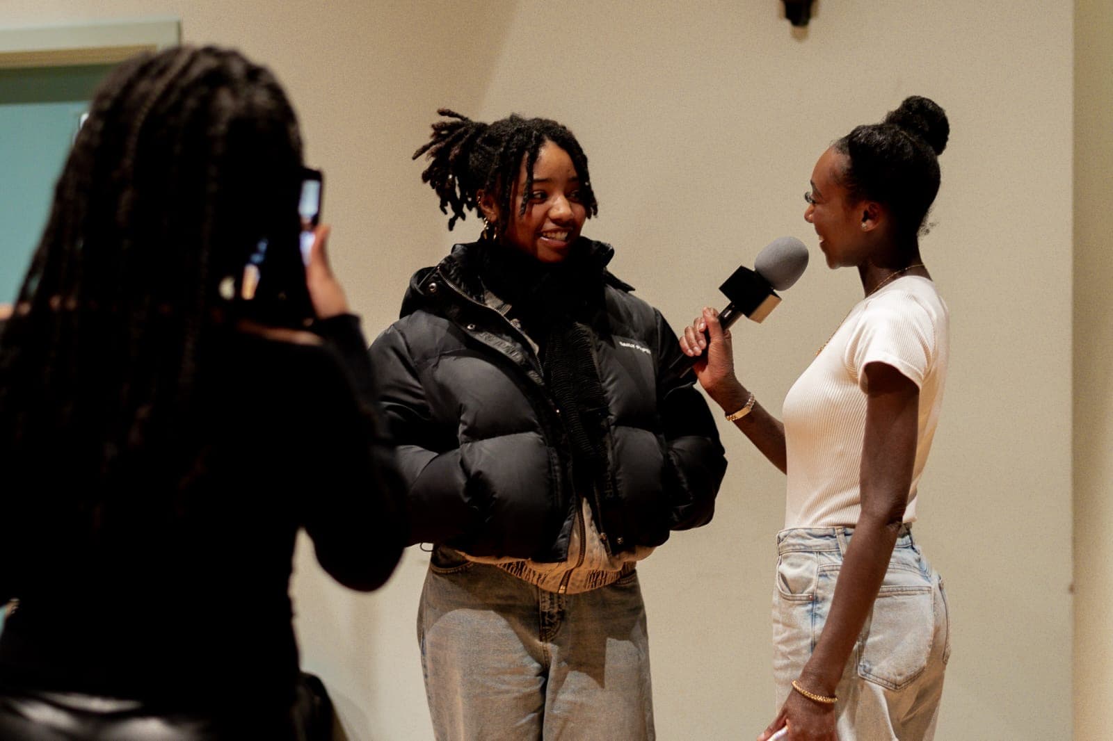 Diverse artists collaborating